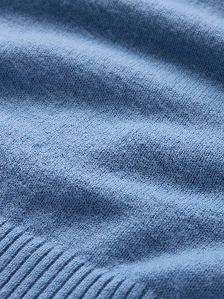 Gap Blue CashSoft Short Sleeve Crew Neck Knit Top - Image 5 of 5