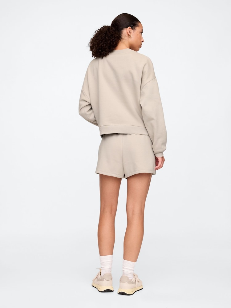 Gap Beige Logo Pull On Shorts - Image 3 of 5