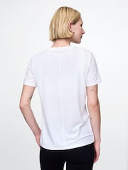 Gap White Breathe Short Sleeve T-Shirt - Image 2 of 3