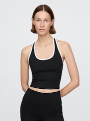 Gap Black/White Power Racerback Brami - Image 1 of 5