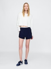Gap Navy Blue High Waisted Running Shorts - Image 4 of 5