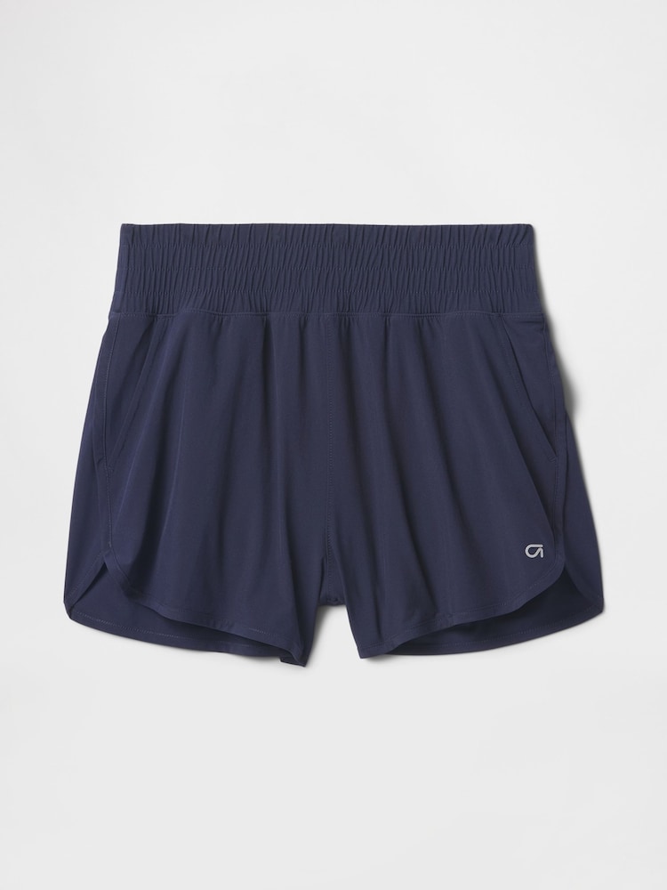 Gap Navy Blue High Waisted Running Shorts - Image 5 of 5