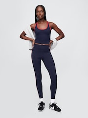 Gap Navy Blue High Rise Power Full Length Leggings - Image 1 of 1