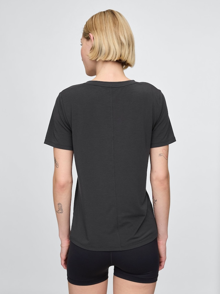 Gap Black Breathe Short Sleeve T-Shirt - Image 2 of 6