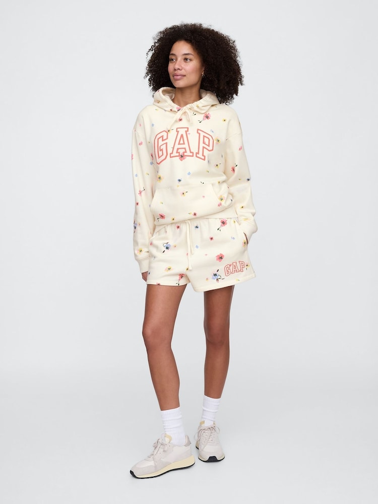 Gap Cream Logo Pull On Shorts - Image 2 of 5