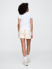 Gap Cream Logo Pull On Shorts - Image 3 of 5