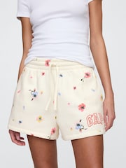 Gap Cream Logo Pull On Shorts - Image 4 of 5