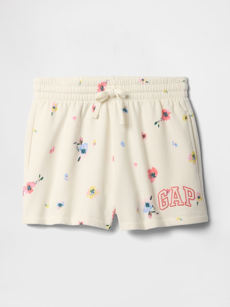 Gap Cream Logo Pull On Shorts - Image 5 of 5