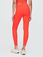 Gap Orange Full Length High Waisted Power Stretch Leggings - Image 3 of 5