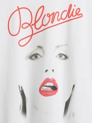 Gap White Blondie Organic Cotton Graphic T-Shirt - Image 5 of 5