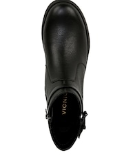 Vionic Redding Regular Fit Leather Ankle Black Boots - Bild 5 von 6