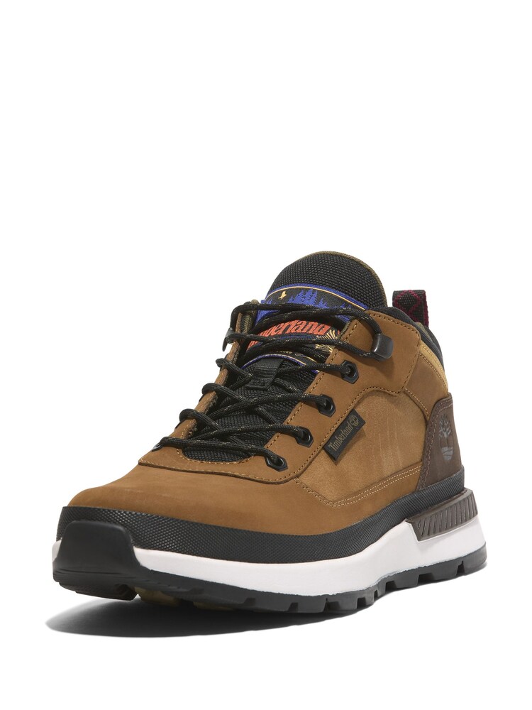 Timberland Dark Tan Field Trekker Boots - Image 7 of 7