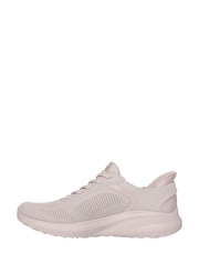 طبيعي فاتح - حذاء سهل الارتداء من تشكيلة Skechers Slip-Ins: حذاء رياضي BOBS Sport Squad Chaos - صورة 6 من 9