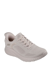 طبيعي فاتح - حذاء سهل الارتداء من تشكيلة Skechers Slip-Ins: حذاء رياضي BOBS Sport Squad Chaos - صورة 7 من 9