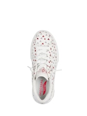 Skechers White Arch Fit Arcade Love On Top Trainers - Image 4 of 5