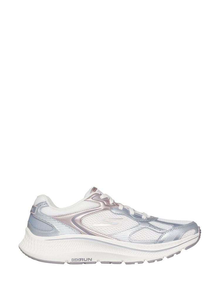 Skechers White Go Run Consistent 2.0 Volt Trainers - Image 1 of 5 Skechers White Go Run Consistent 2.0 Volt Trainers - Image 1 of 5