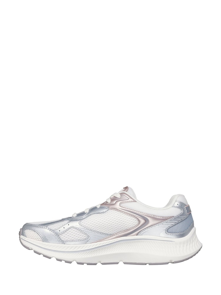 Skechers White Go Run Consistent 2.0 Volt Trainers - Image 2 of 5 Skechers White Go Run Consistent 2.0 Volt Trainers - Image 2 of 5