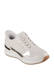 Skechers Grey Billion 2 Slip-Ins Trainers - Image 2 of 2