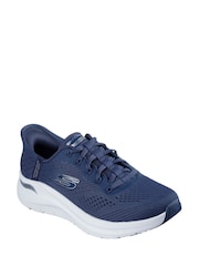Skechers Blue Arch Fit 2.0 Easy Chic Slip-Ins Trainers - Image 2 of 4