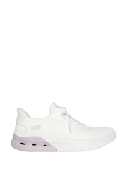 Skechers White Bobs Arc Waves 2.0 Now It Slip-Ins Trainers - Image 1 of 5
