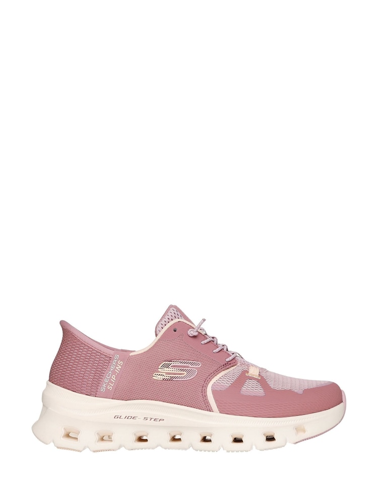 Skechers Pink Glide Step Pro Slip-Ins Trainers - Image 1 of 5 Skechers Pink Glide Step Pro Slip-Ins Trainers - Image 1 of 5