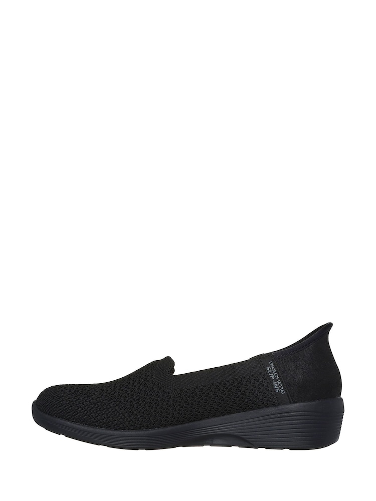 Skechers Black Arya Sweet Voice Slip-Ins Shoes - Image 2 of 5