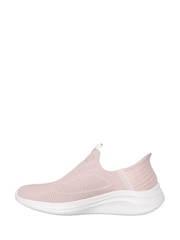 Skechers Pink Ultra Flex 3.0 Easy Win Slip Ins Trainers - Image 2 of 5