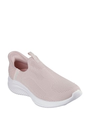 Skechers Pink Ultra Flex 3.0 Easy Win Slip Ins Trainers - Image 3 of 5