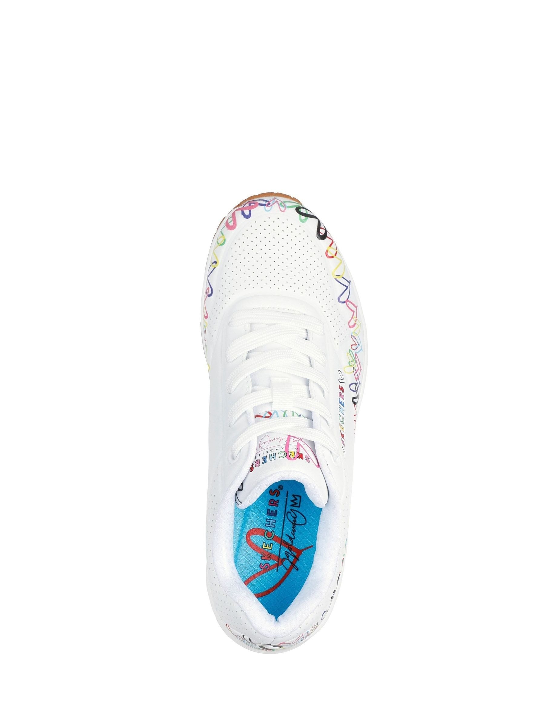 Buy Skechers White UNO Love All Around Trainers from Next USA
