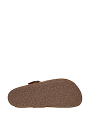 Skechers Brown Arch Fit Granola Happy Friday Sandals - Image 4 of 5