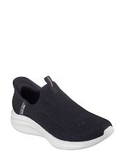 Skechers Black Ultra Flex 3.0 Easy Win Slip Ins Trainers - Image 3 of 5