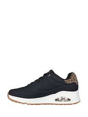 Skechers Black UNO Jungle Nite Trainers - Image 6 of 9