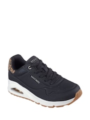 Skechers Black UNO Jungle Nite Trainers - Image 7 of 9