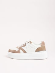 Lipsy Camel Faux Suede Chunky Platform Sports Trainer - Image 5 of 5