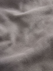 Charcoal Grey Zip Through Plain Zip Through Hoodie (3-16yrs) - Image 3 of 4