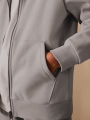Mink Regular Fit Zip Through Hoodie (3-16yrs) - Image 5 of 9