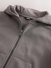 Mink Regular Fit Zip Through Hoodie (3-16yrs) - Image 8 of 9