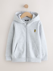 Grey Stag Zip Through Hoodie (3-16yrs) - Image 1 of 4
