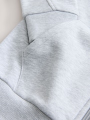 Grey Stag Zip Through Hoodie (3-16yrs) - Image 4 of 4