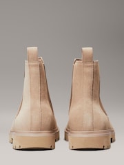 Calvin Klein Brown Eva Mid Iconic Chelsea Boots - Image 5 of 6