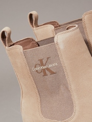 Calvin Klein Brown Eva Mid Iconic Chelsea Boots - Image 6 of 6