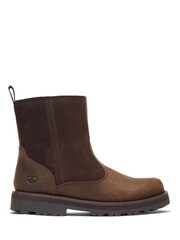 Timberland Courma Kids Mid Warm Lined Brown Boots - Image 1 of 1