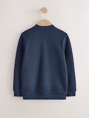 Navy Smart Bomber Jacket (3-16yrs) - Image 2 of 4