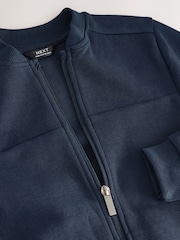 Navy Smart Bomber Jacket (3-16yrs) - Image 3 of 4