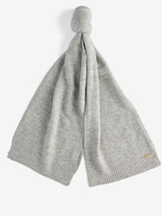 Barbour® International Grey Spark Bean/Scarf Set - Image 2 of 4