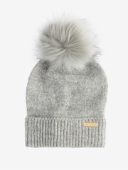 Barbour® International Grey Spark Bean/Scarf Set - Image 3 of 4