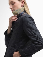 Barbour® Black Deveron Diamond Quilt Lightweight Jacket - Image 5 of 5