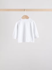 Grey/White Grey and White Knitted Baby Cardigans - Image 5 of 10
