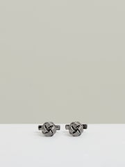 Reiss Gunmetal Callum Cufflinks - Image 1 of 5