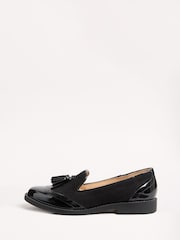 Friends Like These Patent Slipper Cut Tassel Slip On Loafer Shoes - Imagem 5 de 5